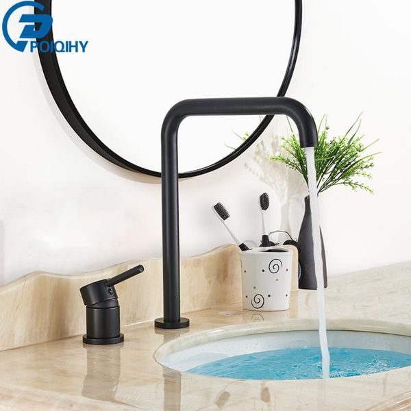 bathroom sink faucets poiqihy matte black basin mixer tap 2 hole single lever rotating faucet widespread long pipe kitchen mixers
bathroom sink faucets poiqihy matte black basin mixer tap 2 hole single lever rotating faucet widespread long pipe kitchen mixers