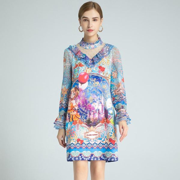 casual dresses spring fashion 2021 print woman dress elegant patchwork ruffles flare sleeve a line slim ladies party moda, Black;gray
casual dresses spring fashion 2021 print woman dress elegant patchwork ruffles flare sleeve a line slim ladies party moda, Black;gray