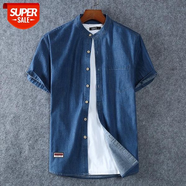 plus size l-5xl 6xl 7xl 8xl 100% denim cotton shirt for men's short sleeves 2021 summer style fashion casual clothing #cv5v, White;black
plus size l-5xl 6xl 7xl 8xl 100% denim cotton shirt for men's short sleeves 2021 summer style fashion casual clothing #cv5v, White;black