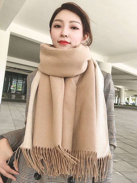scarf female korean version versatile student double-sided solid color male thickened warm net red shawl neck collar autumn winter, Blue;gray
scarf female korean version versatile student double-sided solid color male thickened warm net red shawl neck collar autumn winter, Blue;gray