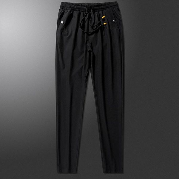 running pants ice silk men's trousers loose casual thin summer quick dry sweatpants korean fashion all-match harlan, Black;blue
running pants ice silk men's trousers loose casual thin summer quick dry sweatpants korean fashion all-match harlan, Black;blue