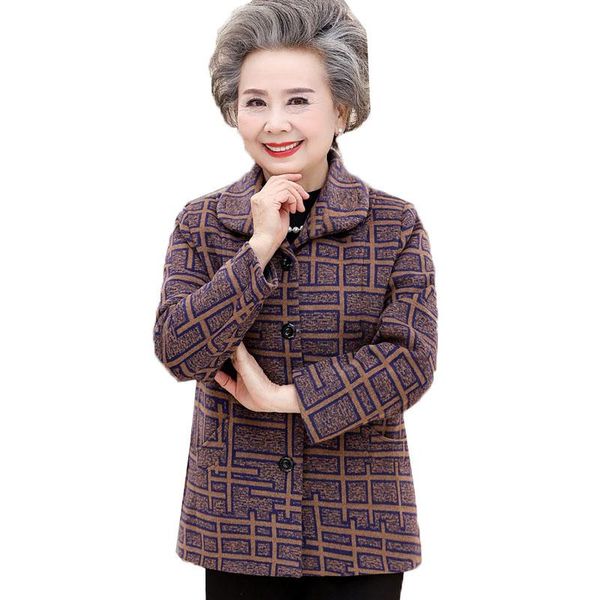 women's jackets 5xl plus size coat middle-aged and elderly jacket 2021 autumn winter long sleeve outerwear grandma clothing, Black;brown
women's jackets 5xl plus size coat middle-aged and elderly jacket 2021 autumn winter long sleeve outerwear grandma clothing, Black;brown