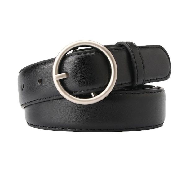 belts leather belt women classic retro simple female round buckle pin 2021, Black;brown
belts leather belt women classic retro simple female round buckle pin 2021, Black;brown