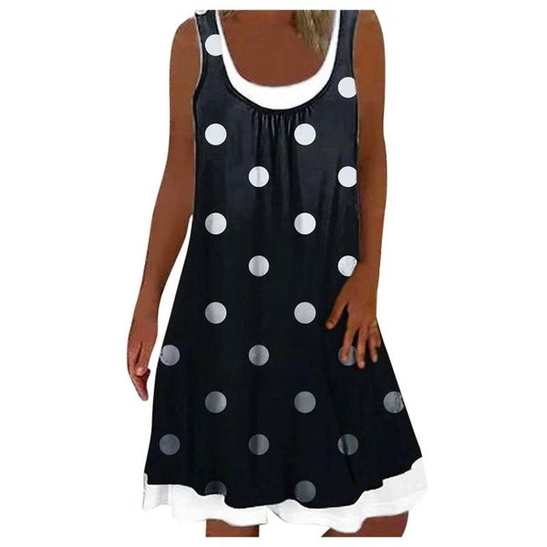 casual dresses women-clothing ladies summer sleeveless u-neck a-line short printed loose dress trafic femme mode chic tenue de bureau, Black;gray
casual dresses women-clothing ladies summer sleeveless u-neck a-line short printed loose dress trafic femme mode chic tenue de bureau, Black;gray