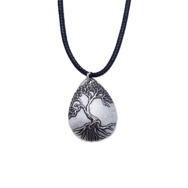 pendant necklaces fashion waterdrop shape alloy tree of life, Silver
pendant necklaces fashion waterdrop shape alloy tree of life, Silver