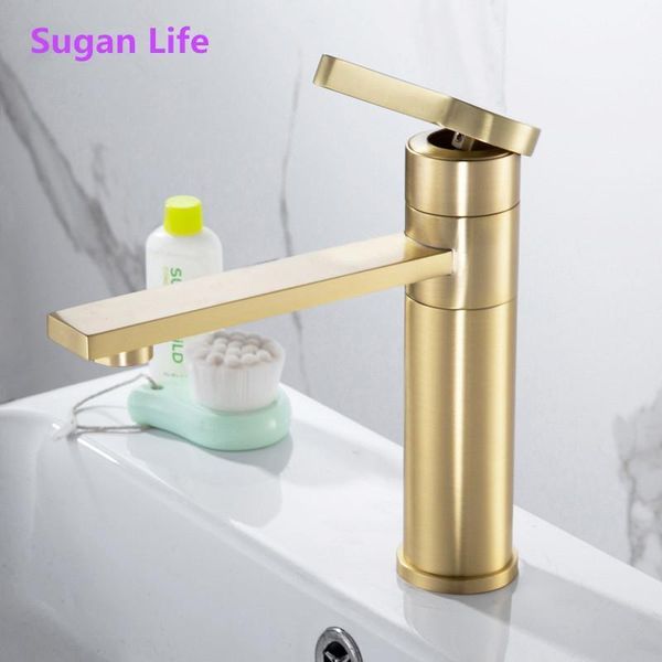 bathroom sink faucets sugan life gold brush basin faucet brass single handle water tap cold and mixer1
bathroom sink faucets sugan life gold brush basin faucet brass single handle water tap cold and mixer1