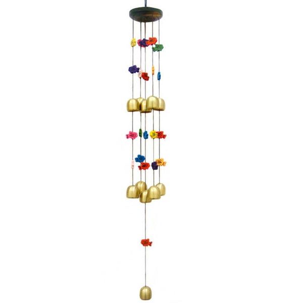 chinese small fish feng shui pure copper yellow bell ornament car accessories room pendant wind chimes peace amulet
chinese small fish feng shui pure copper yellow bell ornament car accessories room pendant wind chimes peace amulet