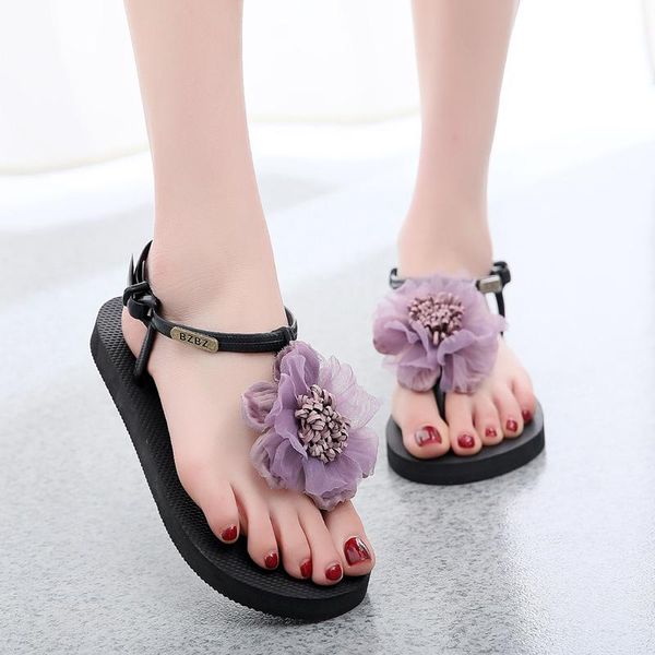 flat bottom flower seaside beach sandals 2021 women's shoes summer fashion wear non-slip flip-flops flat with national womans, Black
flat bottom flower seaside beach sandals 2021 women's shoes summer fashion wear non-slip flip-flops flat with national womans, Black