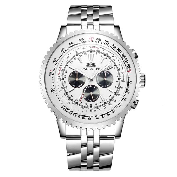 watches men automatic self wind mechanical stainless steel strap fashion sports blue black white big 50mm classic watch, Slivery;brown
watches men automatic self wind mechanical stainless steel strap fashion sports blue black white big 50mm classic watch, Slivery;brown