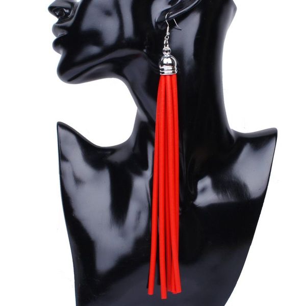 dangle & chandelier yd&ydbz multicolor long tassel earrings women gothic style silicone rubber hanging earring punk ethnic ear accessories j, Silver
dangle & chandelier yd&ydbz multicolor long tassel earrings women gothic style silicone rubber hanging earring punk ethnic ear accessories j, Silver