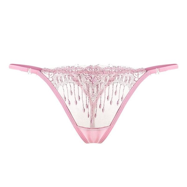 women's panties thong erotic lace transparent hollow embroidery tassel underwear crotchless, Black;pink
women's panties thong erotic lace transparent hollow embroidery tassel underwear crotchless, Black;pink