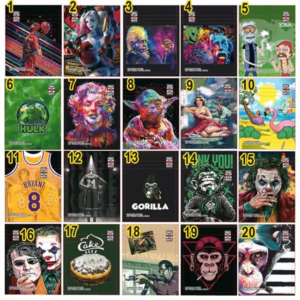 20 types empty 3.5g bagboyz mylar bags backpack boyz smellproof stand up pouch edible packaging bag with bb hologram stickers
20 types empty 3.5g bagboyz mylar bags backpack boyz smellproof stand up pouch edible packaging bag with bb hologram stickers