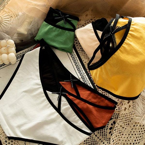 women's panties cross female solid color simple daily comfortable cotton crotch patchwork briefs underwear antibacterial lingerie, Black;pink
women's panties cross female solid color simple daily comfortable cotton crotch patchwork briefs underwear antibacterial lingerie, Black;pink