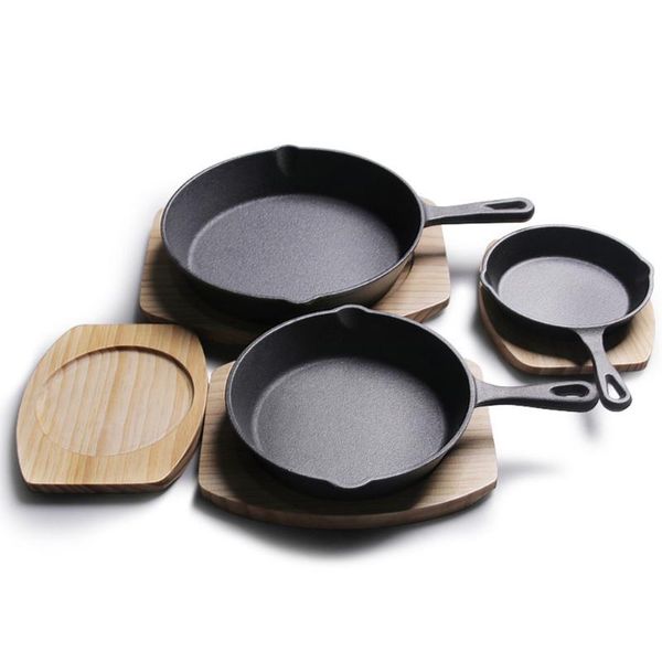 pans 14/16/20 cm cast iron frying pan uncoated non-stick skillet seasoned with wooden tray cookware fryer kitchen appliance
pans 14/16/20 cm cast iron frying pan uncoated non-stick skillet seasoned with wooden tray cookware fryer kitchen appliance