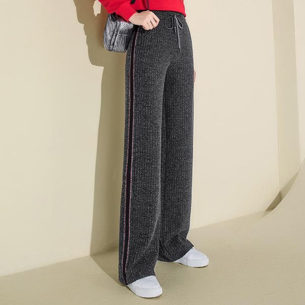 women's pants & capris 2021 winter high waist wide leg gray modis striped casual loose grid elasticated palazzo sweatpants plaid trouse, Black;white
women's pants & capris 2021 winter high waist wide leg gray modis striped casual loose grid elasticated palazzo sweatpants plaid trouse, Black;white