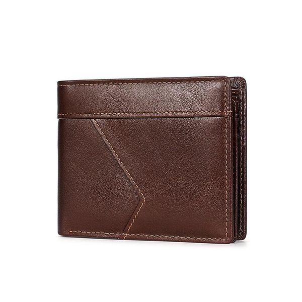 wallets fashionable and simple horizontal leather wallet for men exquisite stitching craftsmanship first layer cowhide male purse, Red;black
wallets fashionable and simple horizontal leather wallet for men exquisite stitching craftsmanship first layer cowhide male purse, Red;black