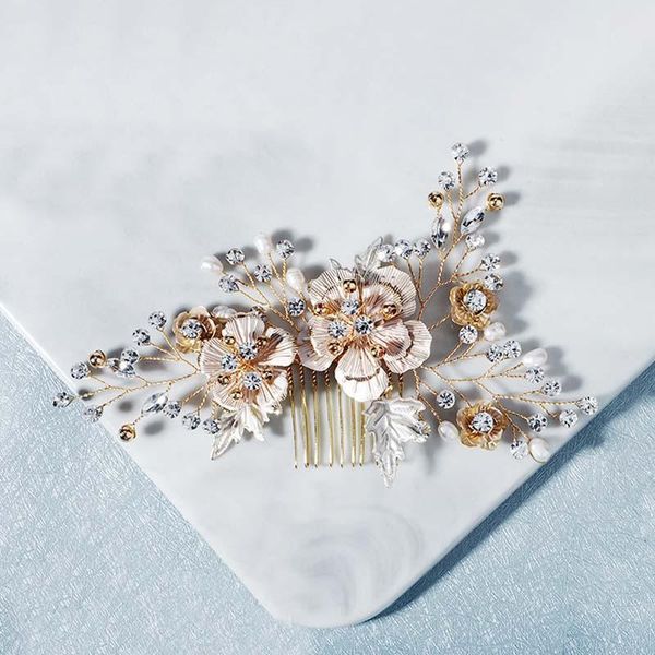 hair clips & barrettes fairy beautiful bride headwear handmade fresh water pearl retro gold color flower comb cheongsam modelling jewelry or, Golden;silver
hair clips & barrettes fairy beautiful bride headwear handmade fresh water pearl retro gold color flower comb cheongsam modelling jewelry or, Golden;silver