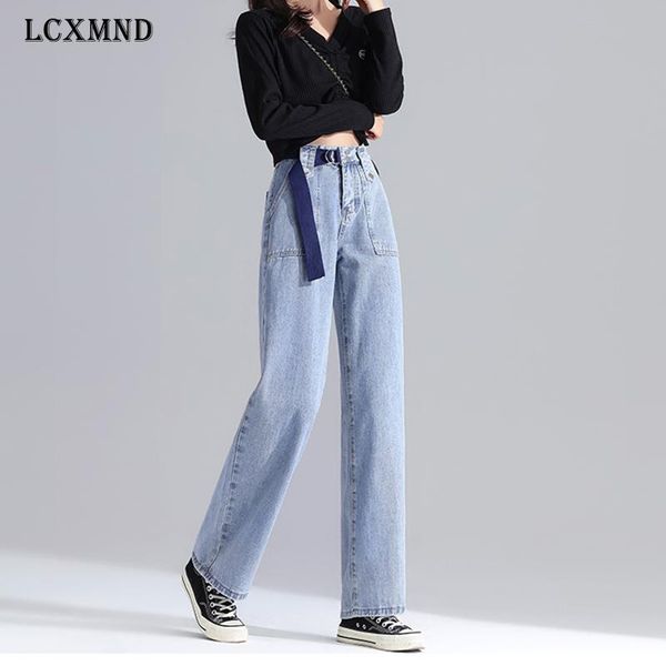 2021 fashion harajuku woman jeans high waist clothes wide leg denim clothing blue streetwear vintage quality straight pants 8816
2021 fashion harajuku woman jeans high waist clothes wide leg denim clothing blue streetwear vintage quality straight pants 8816