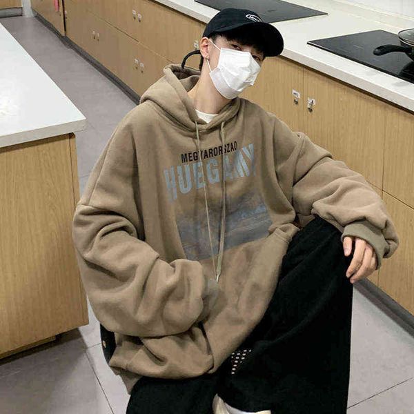 inxyz 2021 spring autumn men's oversized hoodies letter print casual streetwear man sweatshirts korean fashion men clothing g1214, Black
inxyz 2021 spring autumn men's oversized hoodies letter print casual streetwear man sweatshirts korean fashion men clothing g1214, Black