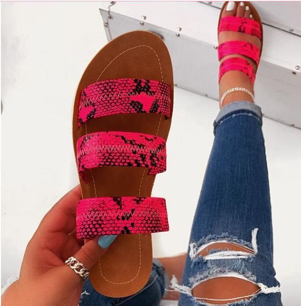 slippers color graffiti fashion wild sandals 2021 snake flat 3 belt beach shoes women's flip flop outdoor travel home, Black
slippers color graffiti fashion wild sandals 2021 snake flat 3 belt beach shoes women's flip flop outdoor travel home, Black