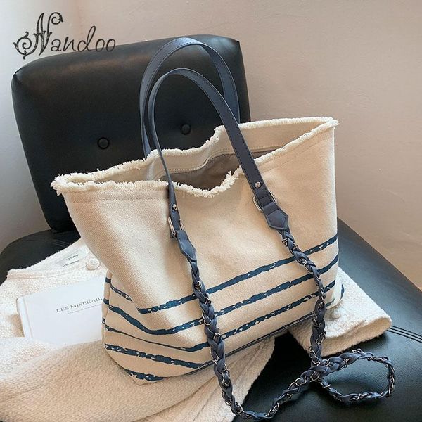 evening bags fashion totes handbag for women large capacity canvas bag chain striped texture designer ladies shoulder sac
evening bags fashion totes handbag for women large capacity canvas bag chain striped texture designer ladies shoulder sac