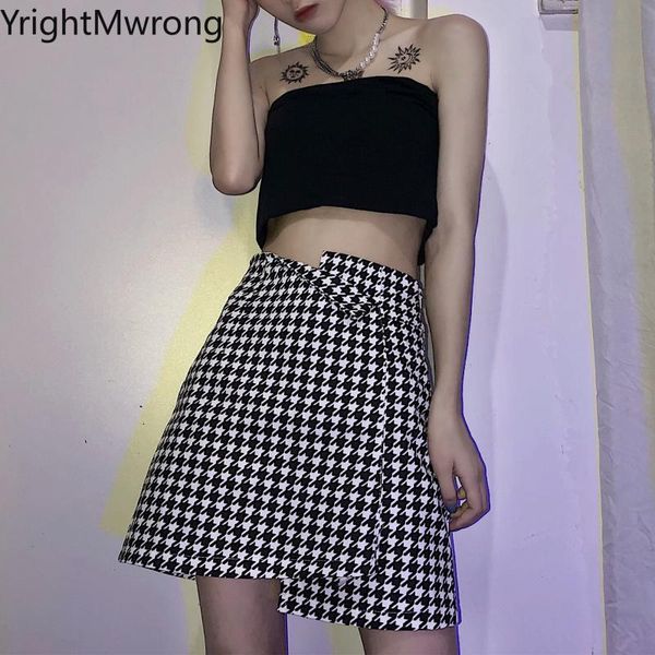 skirts irregular high waist houndstooth plaid zebra striped mini a line skirt fashion elegant korean summer teenager student women, Black
skirts irregular high waist houndstooth plaid zebra striped mini a line skirt fashion elegant korean summer teenager student women, Black