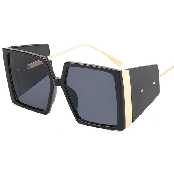 sunglasses oversized square women goggles men big sun glasses shades retro designer uv400 vintage oculos, White;black
sunglasses oversized square women goggles men big sun glasses shades retro designer uv400 vintage oculos, White;black