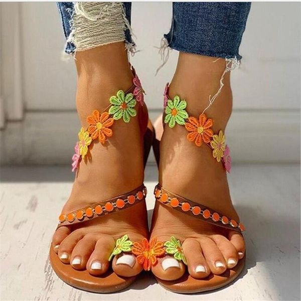 new style all over toe sandals female bohemian flat flower flip flops rhinestone sandals, Black
new style all over toe sandals female bohemian flat flower flip flops rhinestone sandals, Black