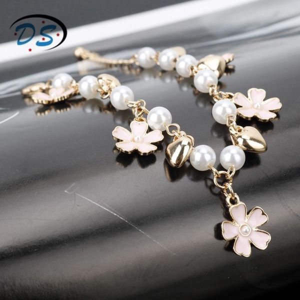 link, chain 2021 est boho jewelry flower pearls bracelets for woman fashion hand catenary bangle&bracelet, Black
link, chain 2021 est boho jewelry flower pearls bracelets for woman fashion hand catenary bangle&bracelet, Black