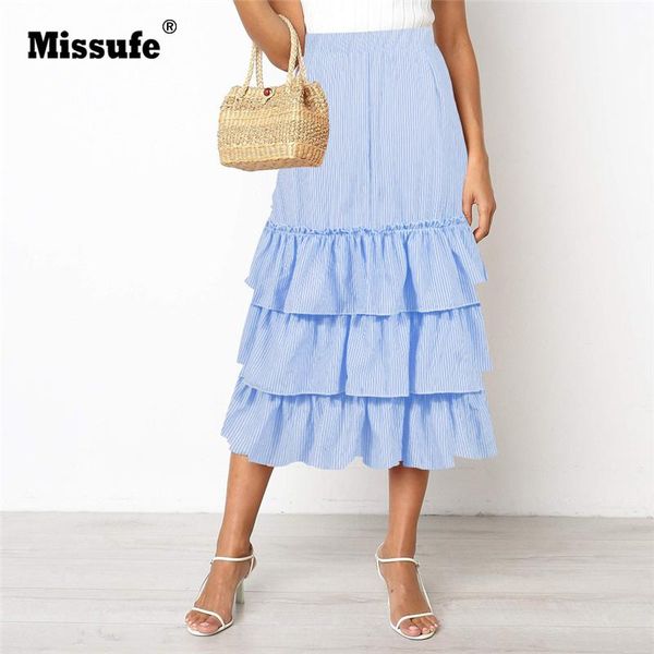 skirts missufe patchwork striped ruffle womens pleated skirt women 2021 spring summer korean elastic high waist midi cake, Black
skirts missufe patchwork striped ruffle womens pleated skirt women 2021 spring summer korean elastic high waist midi cake, Black