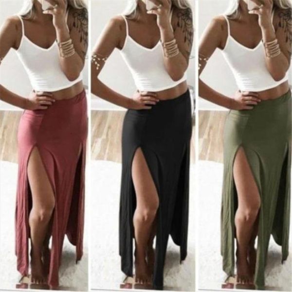 summer autumn long womens skirts ankle length high split female straight saias, Black
summer autumn long womens skirts ankle length high split female straight saias, Black
