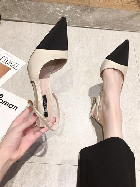 high spring shoes heel sandal for women shallow mouth clear heels luxury sandals 2021 summer suit female beige heeled stiletto, Black
high spring shoes heel sandal for women shallow mouth clear heels luxury sandals 2021 summer suit female beige heeled stiletto, Black