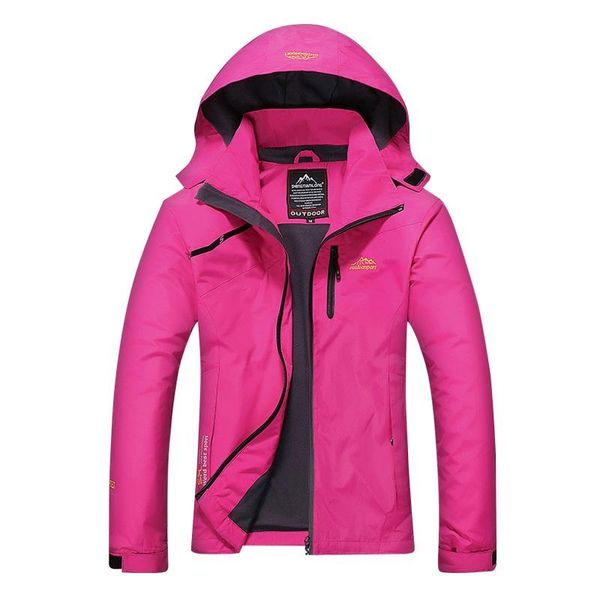 women's jackets spring autumn waterproof windproof women casual breathable hooded raincoat trekking mountain windbreaker jacket female, Black;brown
women's jackets spring autumn waterproof windproof women casual breathable hooded raincoat trekking mountain windbreaker jacket female, Black;brown