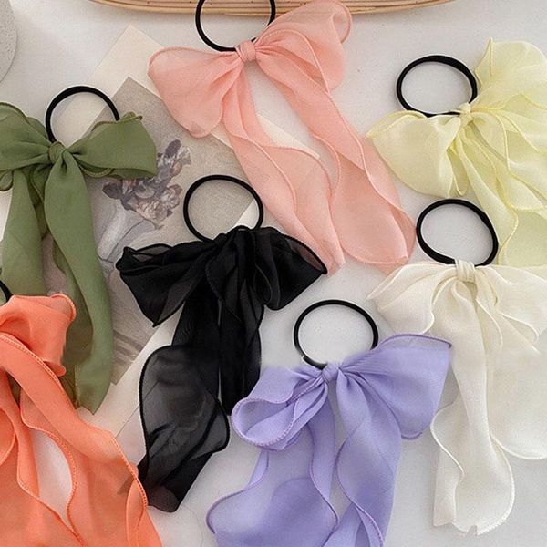 korean sweet girl simple beautiful long streamer bow rubber band hair rope fashion children princess ponytail hair accessories, Slivery;white
korean sweet girl simple beautiful long streamer bow rubber band hair rope fashion children princess ponytail hair accessories, Slivery;white