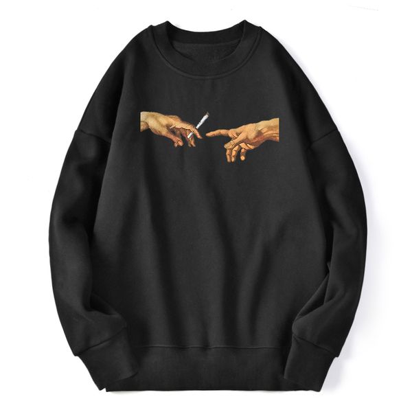 michelangelo printed men's sweatshirt, fashion brand round neck sweater, casual street wear, soft wool hoodie, autumn coat, Black
michelangelo printed men's sweatshirt, fashion brand round neck sweater, casual street wear, soft wool hoodie, autumn coat, Black