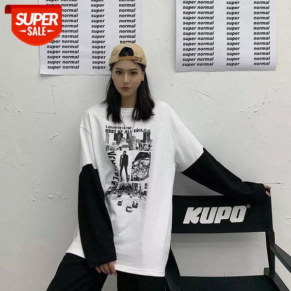 cool cartoon print japan harajuku white black hip hop t-shirts men women spring fake two piece long sleeve loose t shirt women #3y4k
cool cartoon print japan harajuku white black hip hop t-shirts men women spring fake two piece long sleeve loose t shirt women #3y4k