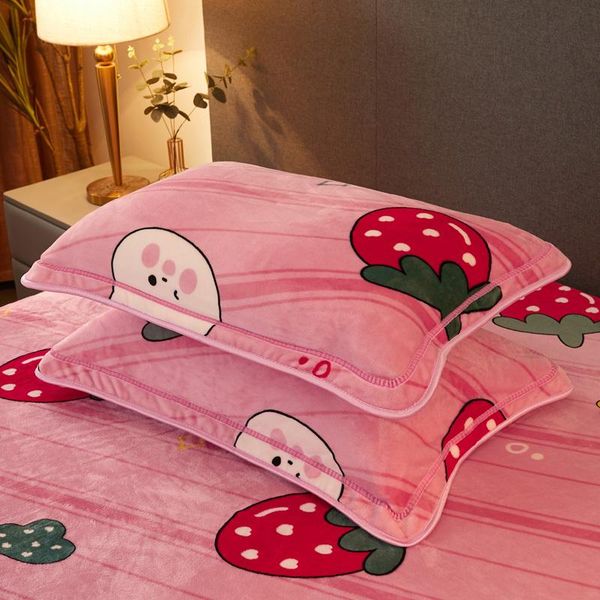pillow case 2pcs/set flannel pillowcases cartoon printed home decor cover soft velvet winter warm sleeping 48x74cm
pillow case 2pcs/set flannel pillowcases cartoon printed home decor cover soft velvet winter warm sleeping 48x74cm