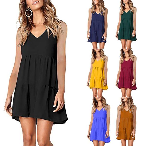 casual dresses 2021 v neck plus size long summer woman lantern sleeveless flowy swing shift loose dress sundress, Black;gray
casual dresses 2021 v neck plus size long summer woman lantern sleeveless flowy swing shift loose dress sundress, Black;gray