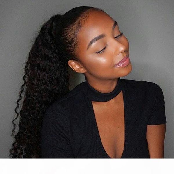 100% natural brazilian remy human hair ponytail horsetail clips in on human hair extension loose curly hair 140g, Black
100% natural brazilian remy human hair ponytail horsetail clips in on human hair extension loose curly hair 140g, Black