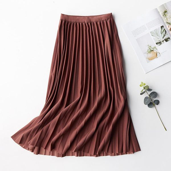 skirts 2021 spring pleated skirt high waist a-line midi saia women pink faldas jupe femme, Black
skirts 2021 spring pleated skirt high waist a-line midi saia women pink faldas jupe femme, Black