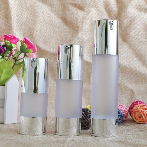 airless 15ml 30ml 50ml empty vacuum pump toilet vessel cosmetic frosted bottle mini transparent lotion makeup container 10pcs
airless 15ml 30ml 50ml empty vacuum pump toilet vessel cosmetic frosted bottle mini transparent lotion makeup container 10pcs