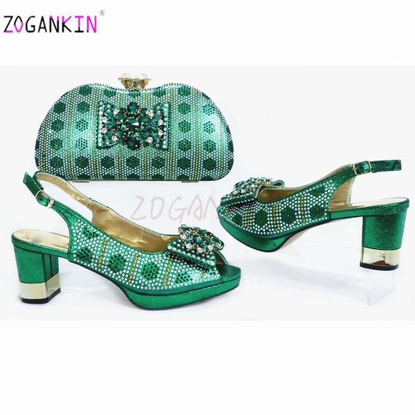 dress shoes african mama party matching bag for wedding square heels comming and with crystal sweet style, Black
dress shoes african mama party matching bag for wedding square heels comming and with crystal sweet style, Black