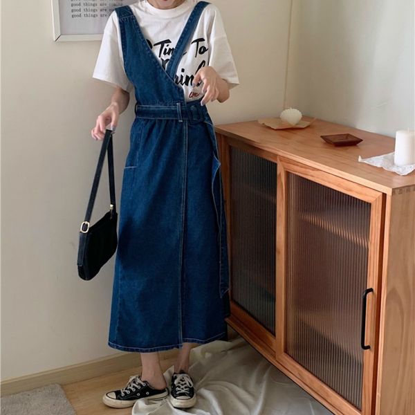 2021 new women's long denim with shoulder belt and belt, straight tube, large size, high waist, leisure, uniform color, chic, o3fy, Black;gray
2021 new women's long denim with shoulder belt and belt, straight tube, large size, high waist, leisure, uniform color, chic, o3fy, Black;gray