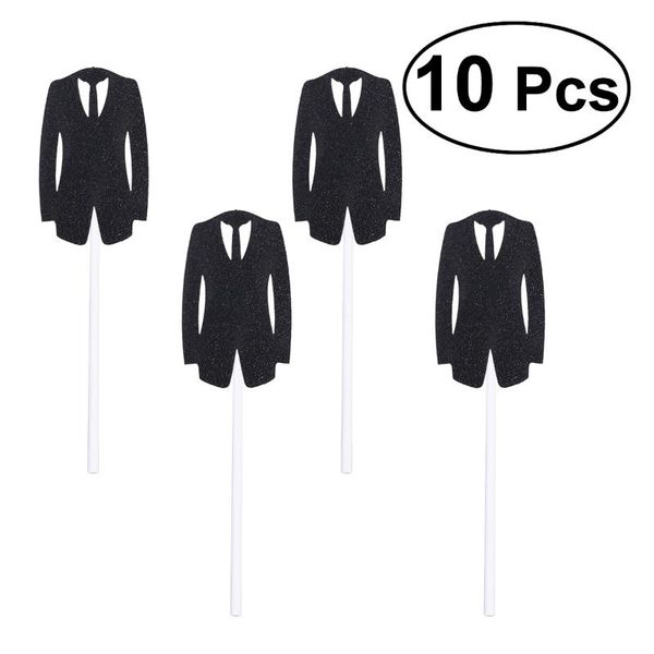 other festive & party supplies 10pcs glitter mini groom suit costume cake picks cupcake ers decorations for wedding engagement favors (b
other festive & party supplies 10pcs glitter mini groom suit costume cake picks cupcake ers decorations for wedding engagement favors (b