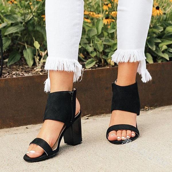 dress shoes fashion ankle wrap square heel wedges gladiator sandals women med rome zipper flock casual summer bohemian, Black
dress shoes fashion ankle wrap square heel wedges gladiator sandals women med rome zipper flock casual summer bohemian, Black