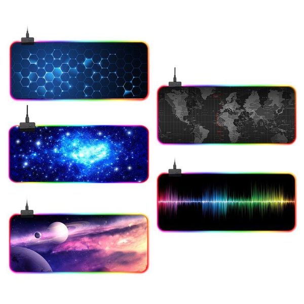 mouse pads & wrist rests rgb gaming pad large cool mat with 14 types light and non-slip rubber base
mouse pads & wrist rests rgb gaming pad large cool mat with 14 types light and non-slip rubber base