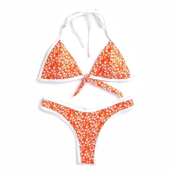 bikinis set swimwear women bikini 2021 front tie knot high cut halter strap bathing suit push up women's swimming beach wear
bikinis set swimwear women bikini 2021 front tie knot high cut halter strap bathing suit push up women's swimming beach wear