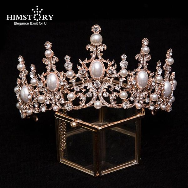 hair clips & barrettes himstory vintage rose gold pearl tiara crown wedding headband for bride accessories queen headpiece head jewelries, Golden;silver
hair clips & barrettes himstory vintage rose gold pearl tiara crown wedding headband for bride accessories queen headpiece head jewelries, Golden;silver