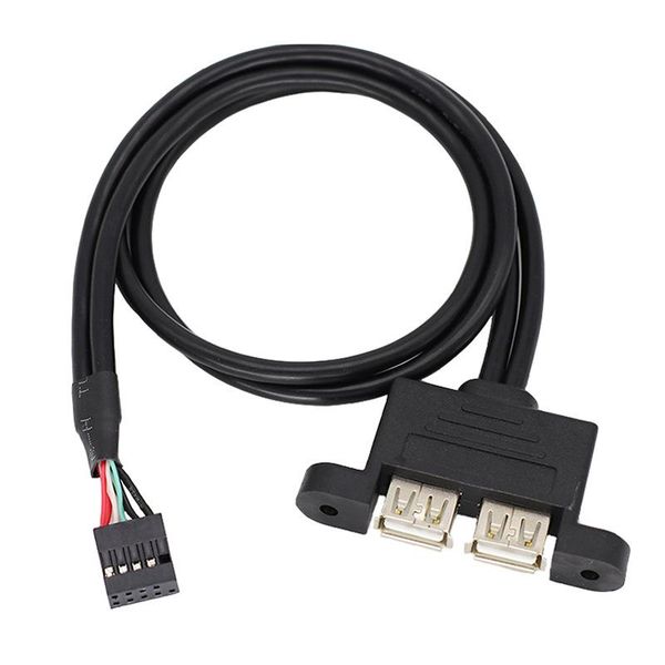 computer cables & connectors pc case internal dupont 9pin to 2-port usb type a female screw lock panel mount cable 30/50cm
computer cables & connectors pc case internal dupont 9pin to 2-port usb type a female screw lock panel mount cable 30/50cm