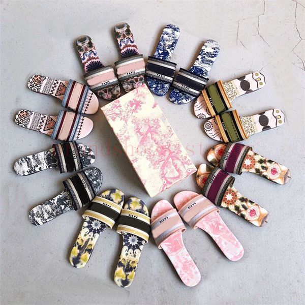 2021 women sandals slippers embroidery designers slides sandal floral brocade flip flops striped beach leather dazzle flower slipper loafers, Black
2021 women sandals slippers embroidery designers slides sandal floral brocade flip flops striped beach leather dazzle flower slipper loafers, Black